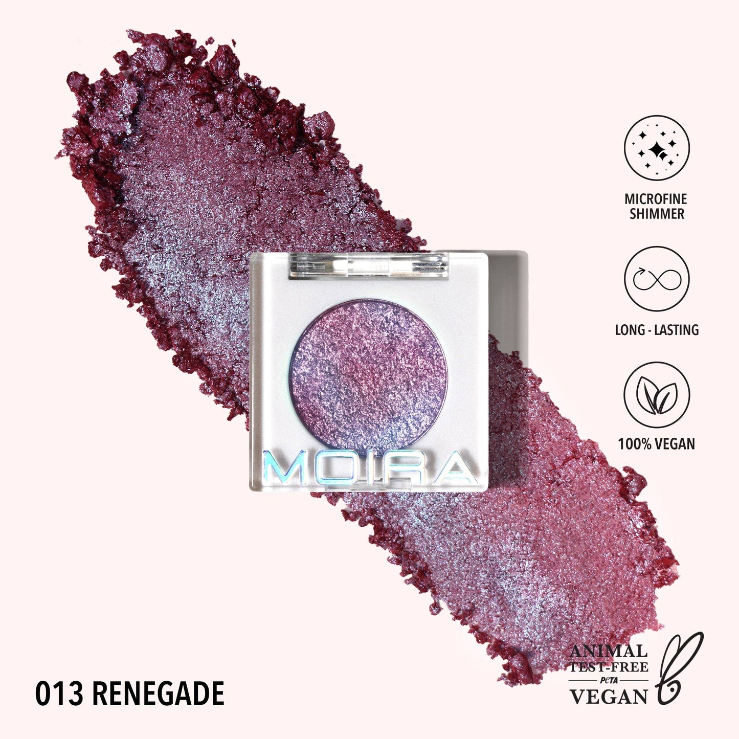 MOIRA COSMETICS - Chroma Light Shadow (013, Renegade)