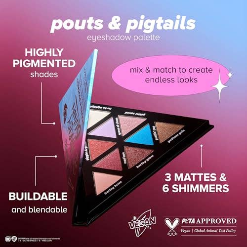 LOTTIE LONDON - Mad Love Eyeshadow Palette - Pouts & Pigtails