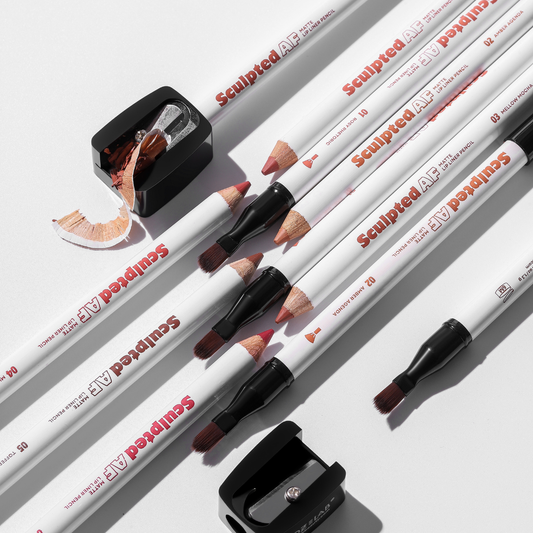 OZ LAB BEAUTY - Sculpted AF Matte Lip Liner with Contour Brush