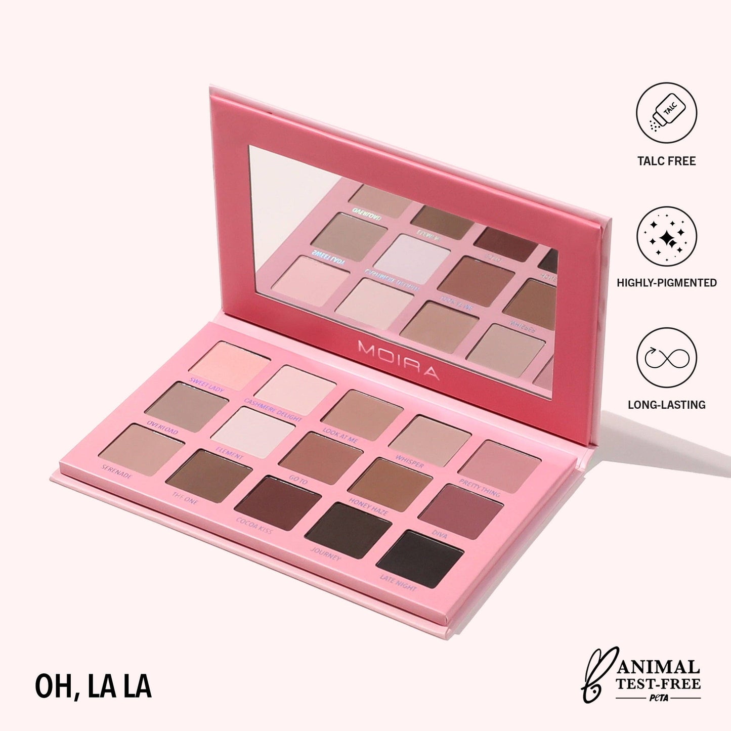 MOIRA COSMETICS - Oh, La La Eyeshadow Palette