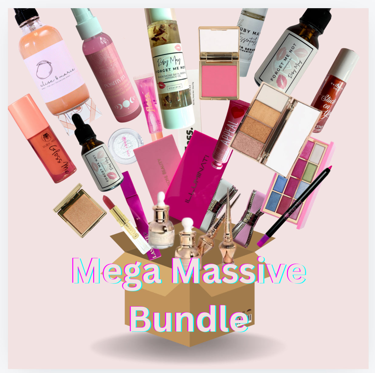 Massive Ruby May Makeup Box Bundle