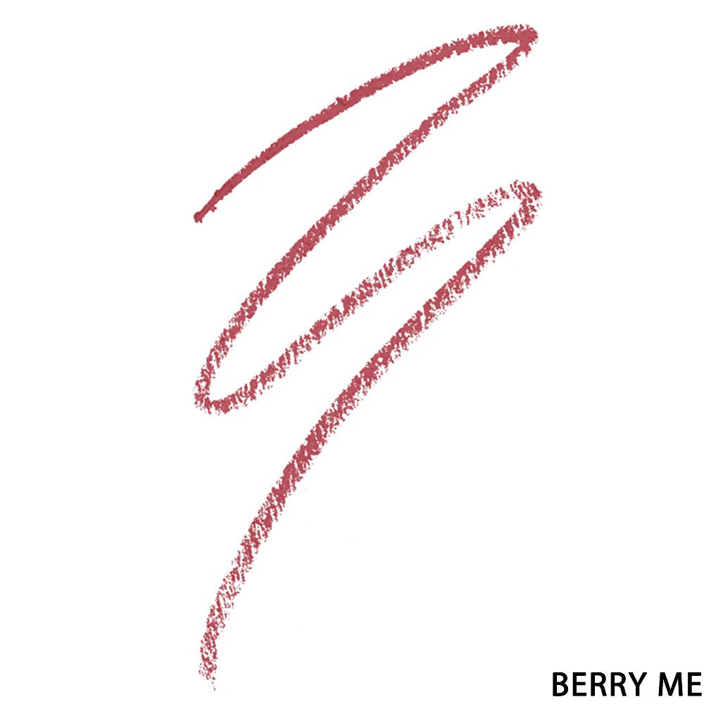 BEAUTY CREATIONS -  Wooden Lip Pencil 6Pc Set Wine