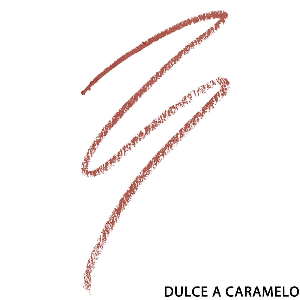 BEAUTY CREATIONS -  Wooden Lip Pencil 6Pc Set Wine