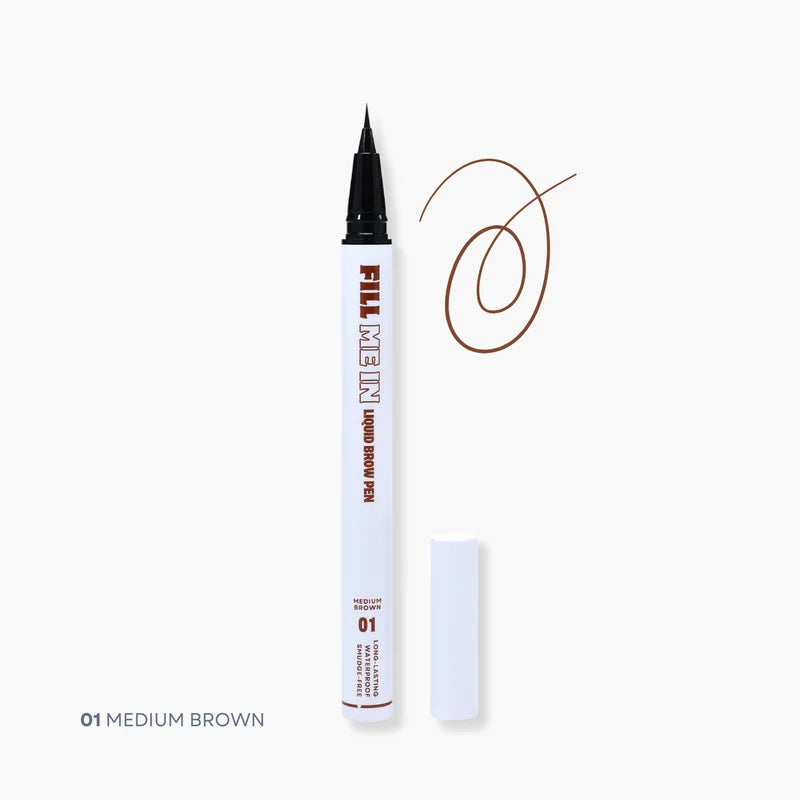 OZ LAB BEAUTY - Fill Me In Liquid Brow Pen Waterproof Fine Tip Brow Pen