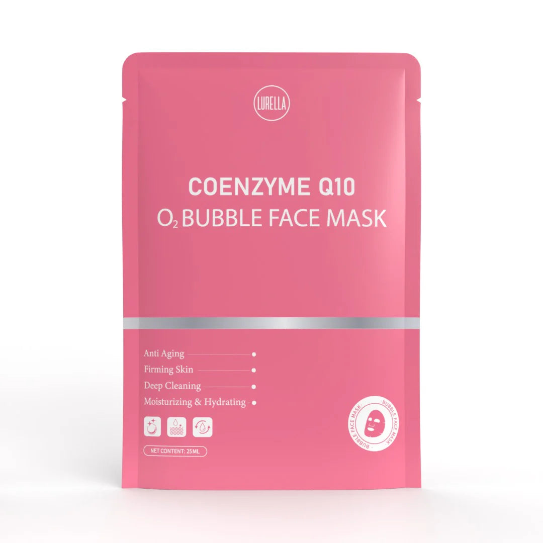 Lurella Cosmetics-  Coenzyme Q10 O2 Bubble Face Mask