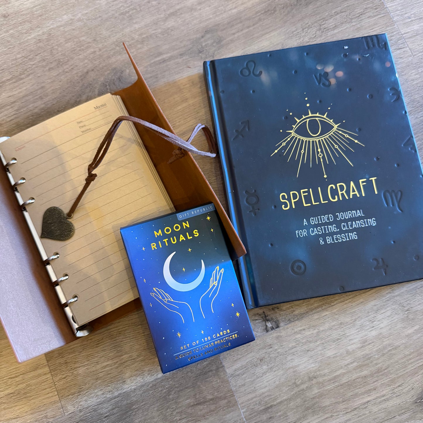 Celestial Witchy Mystery Box Spell Candles, Boxes, spell books, grimoire/Journals, ritual cards, tarot and more!