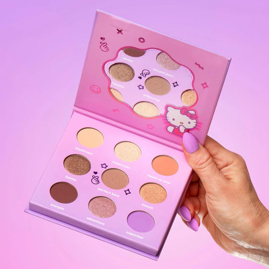 THE CRÉME SHOP -  Hello Kitty Kawaii Cute 9 Color Palette
