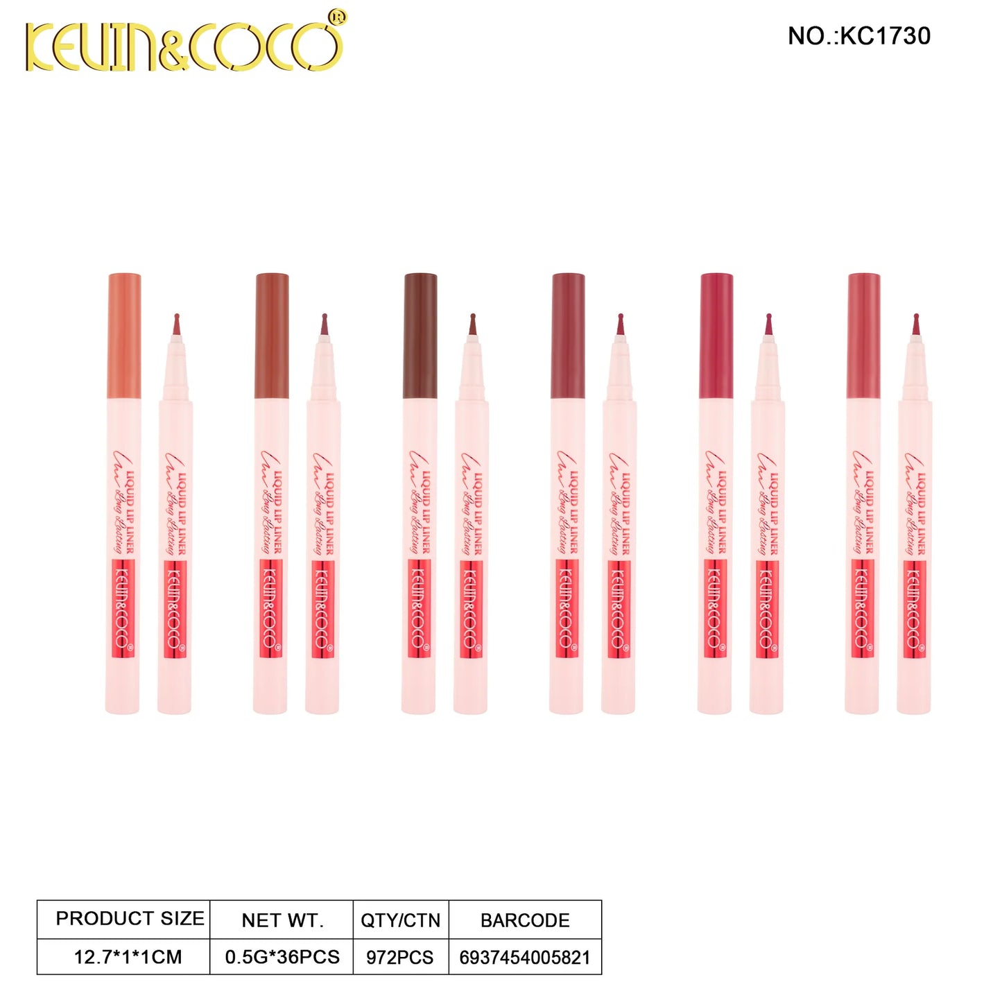 KEVIN AND COCO - Ball-Point Liquid Lip Liner