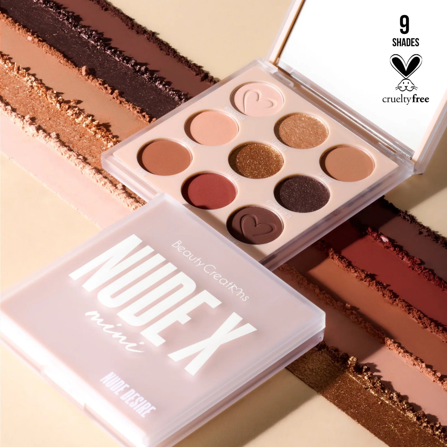 BE BELLA - Nude X Mini Shadow Palette