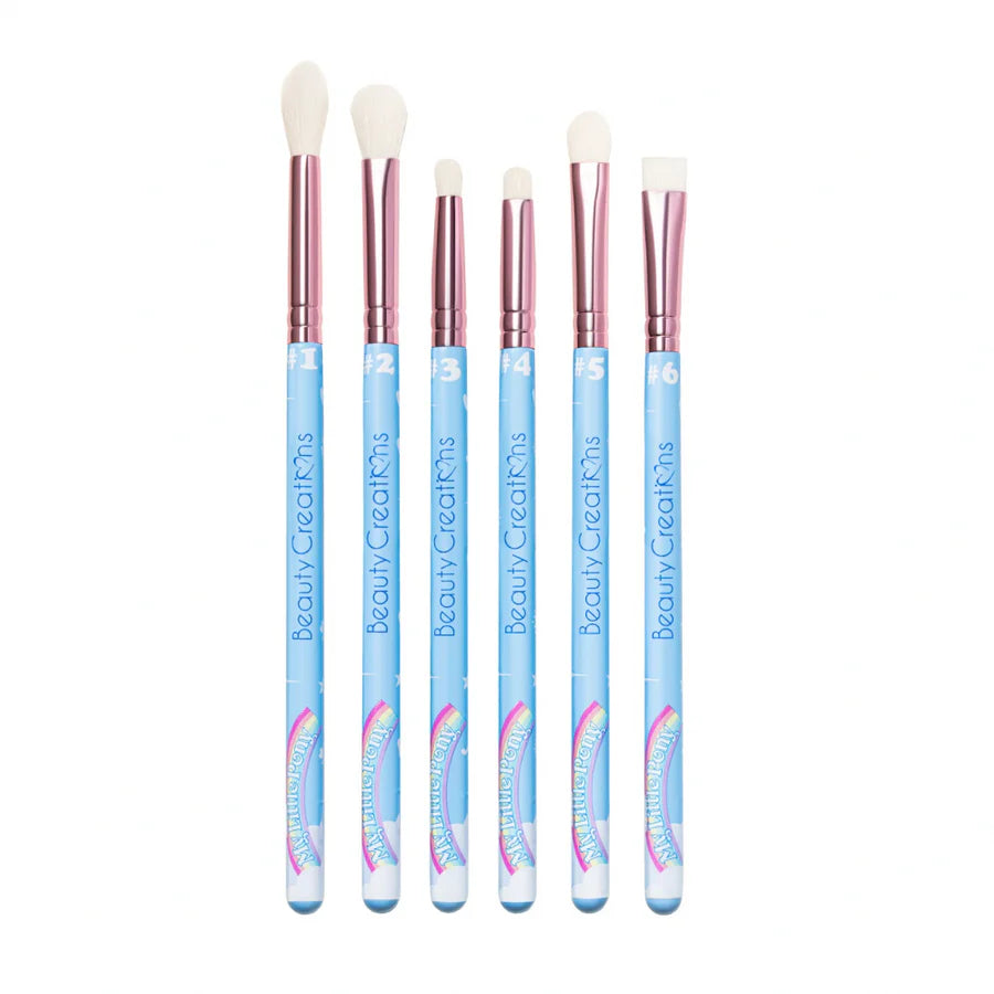 BEAUTY CREATIONS -  My Little Pony Rainbow Magic 6 Piece Brush Set