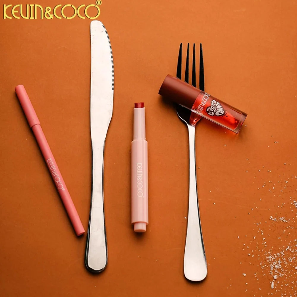 KEVIN AND COCO - Love Is In The Air Lip Kit Liner, Lipstick, and Gloss