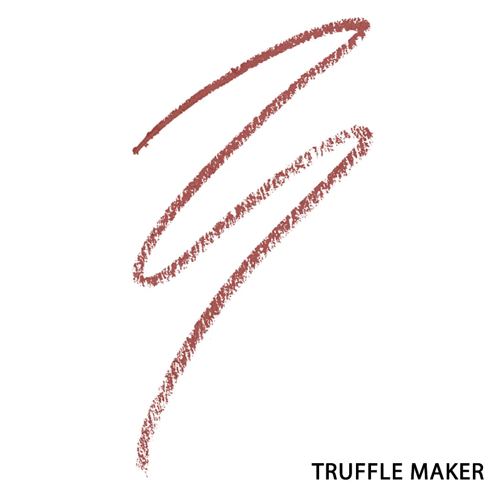BEAUTY CREATIONS -  Wooden Lip Pencil 6Pc Set Wine