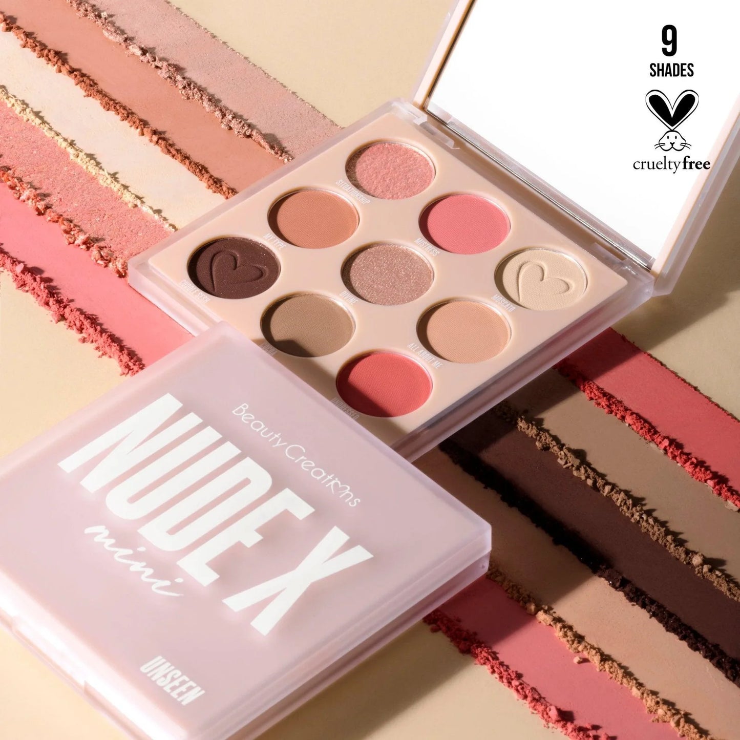 BE BELLA - Nude X Mini Shadow Palette