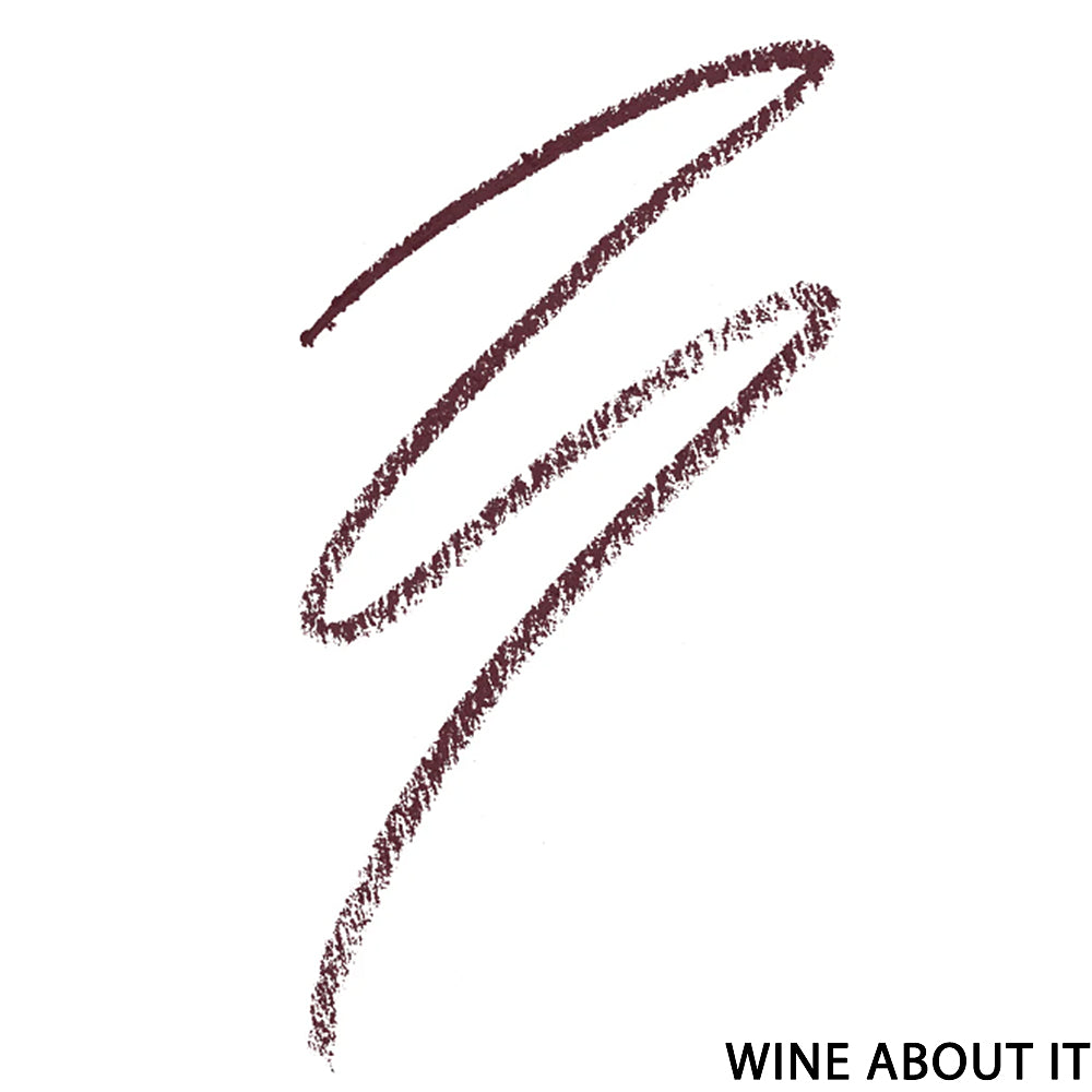BEAUTY CREATIONS -  Wooden Lip Pencil 6Pc Set Wine