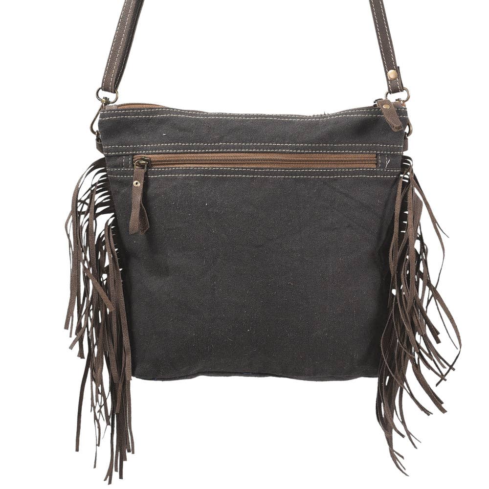 Crossbody Upcycled Canvas Ladies Bag