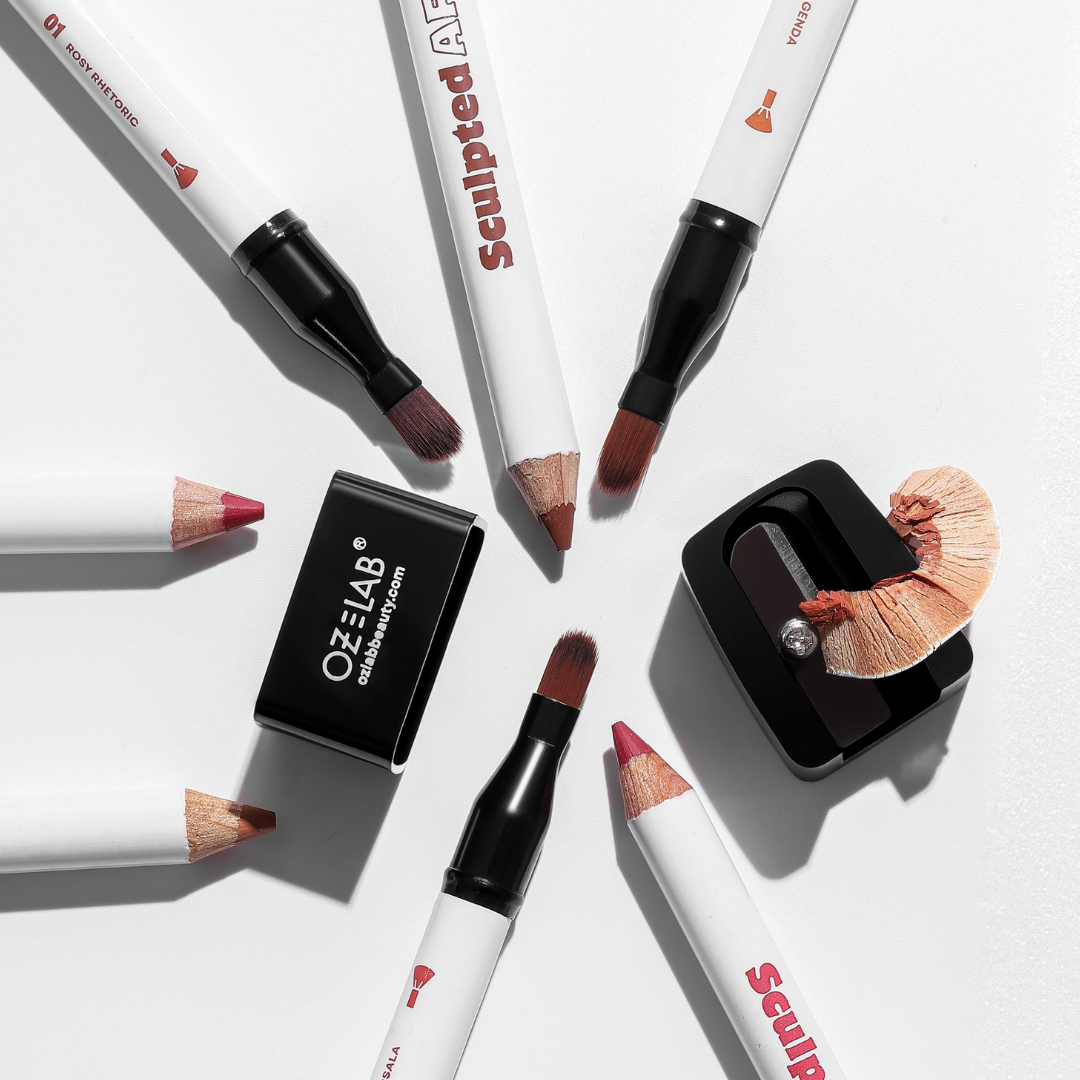 OZ LAB BEAUTY - Sculpted AF Matte Lip Liner with Contour Brush