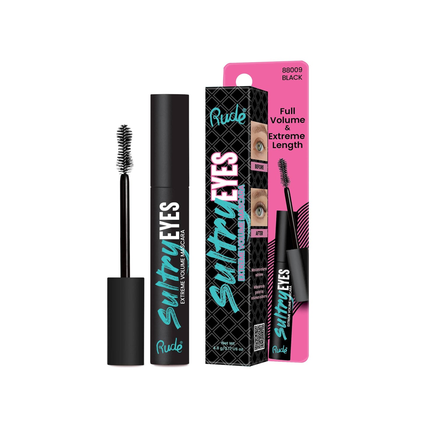 RUDE - Sultry Eyes - Extreme Full Volume Mascara