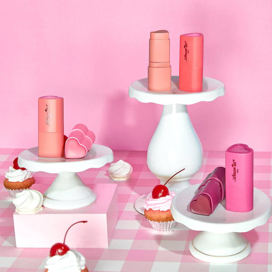 AMORUS - Sweet Blush Set | Sweet Blush Heart Shaped Stick Blush