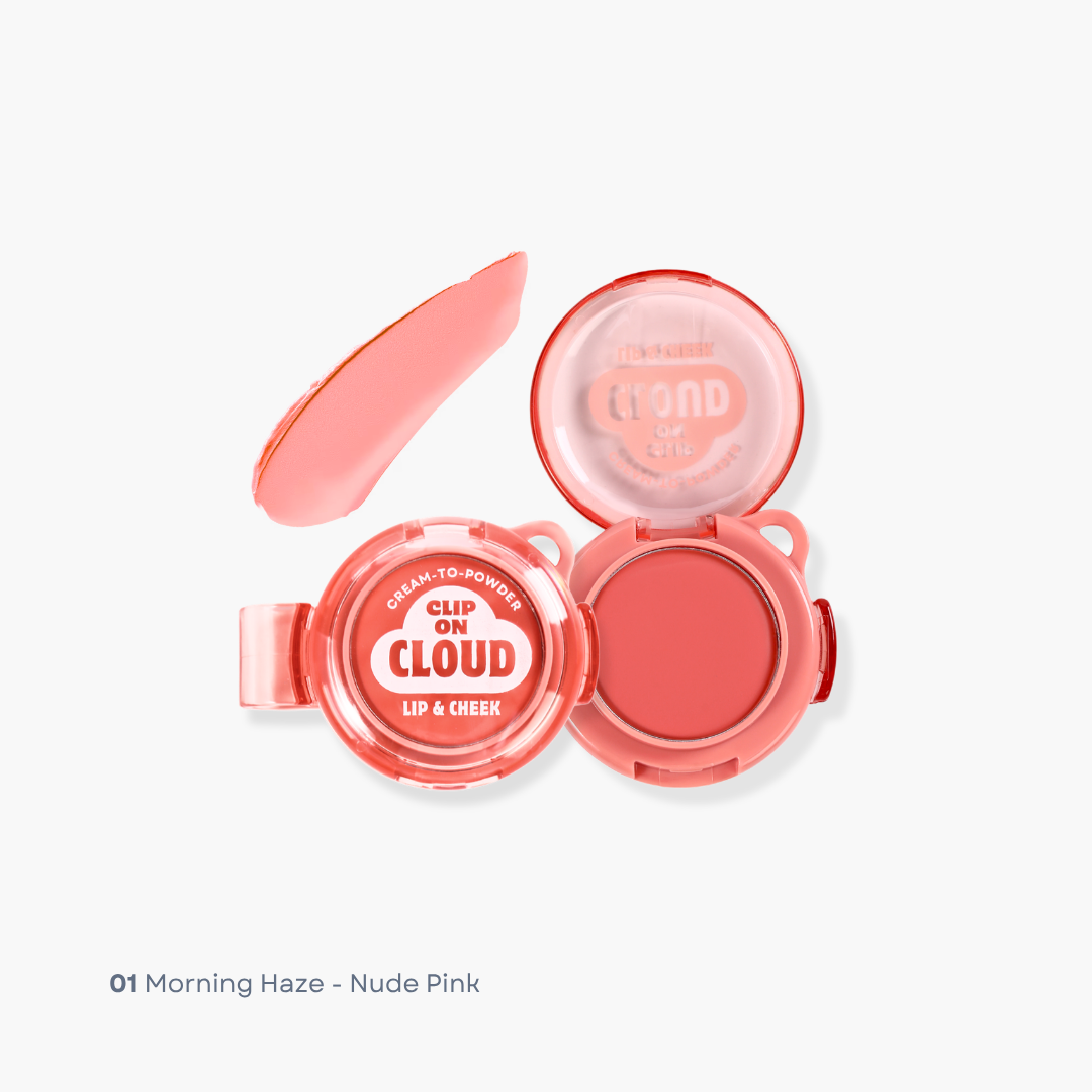 OZ LAB BEAUTY - Clip On Cloud Cream-to-Powder Blush for Lips & Cheek