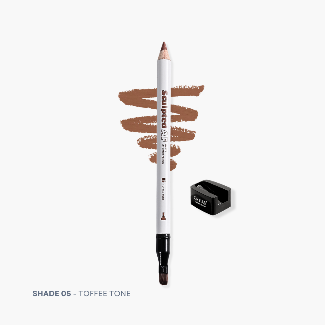 OZ LAB BEAUTY - Sculpted AF Matte Lip Liner with Contour Brush