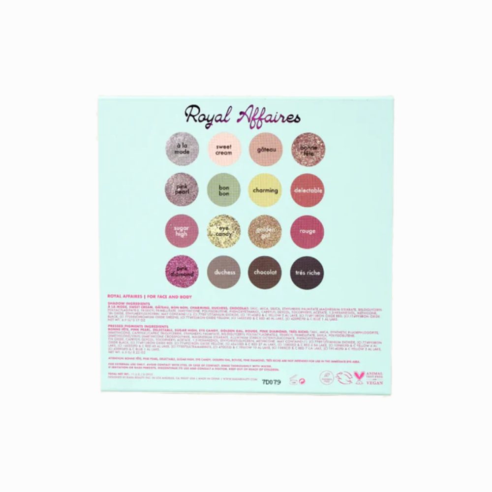 KARA BEAUTY - Royal Affaires Creative Beauty Palette