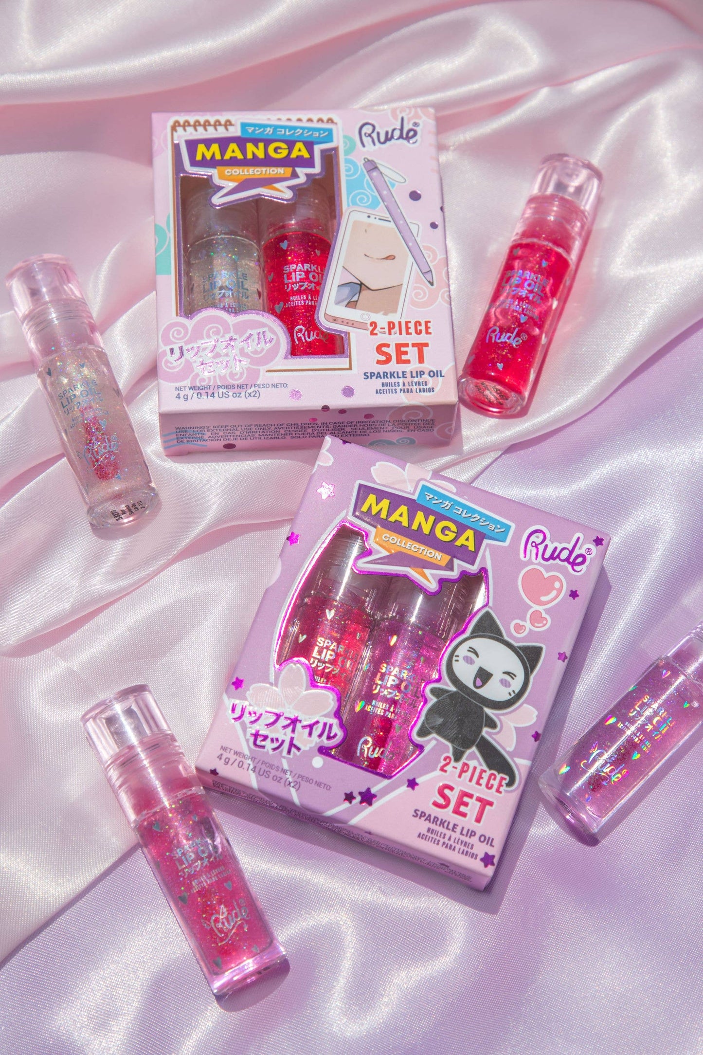 RUDE - Manga Collection Manga Sparkle Lip Oil Duo