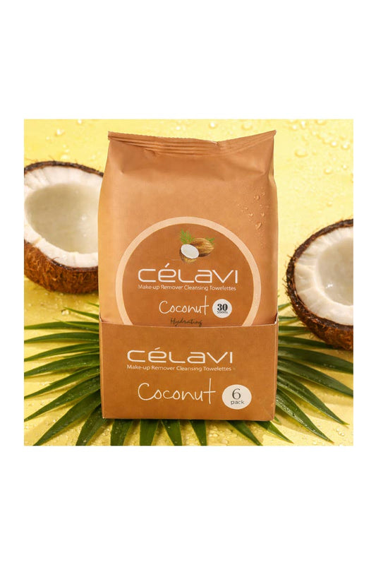 CELAVI - Coconut Makeup Wipes