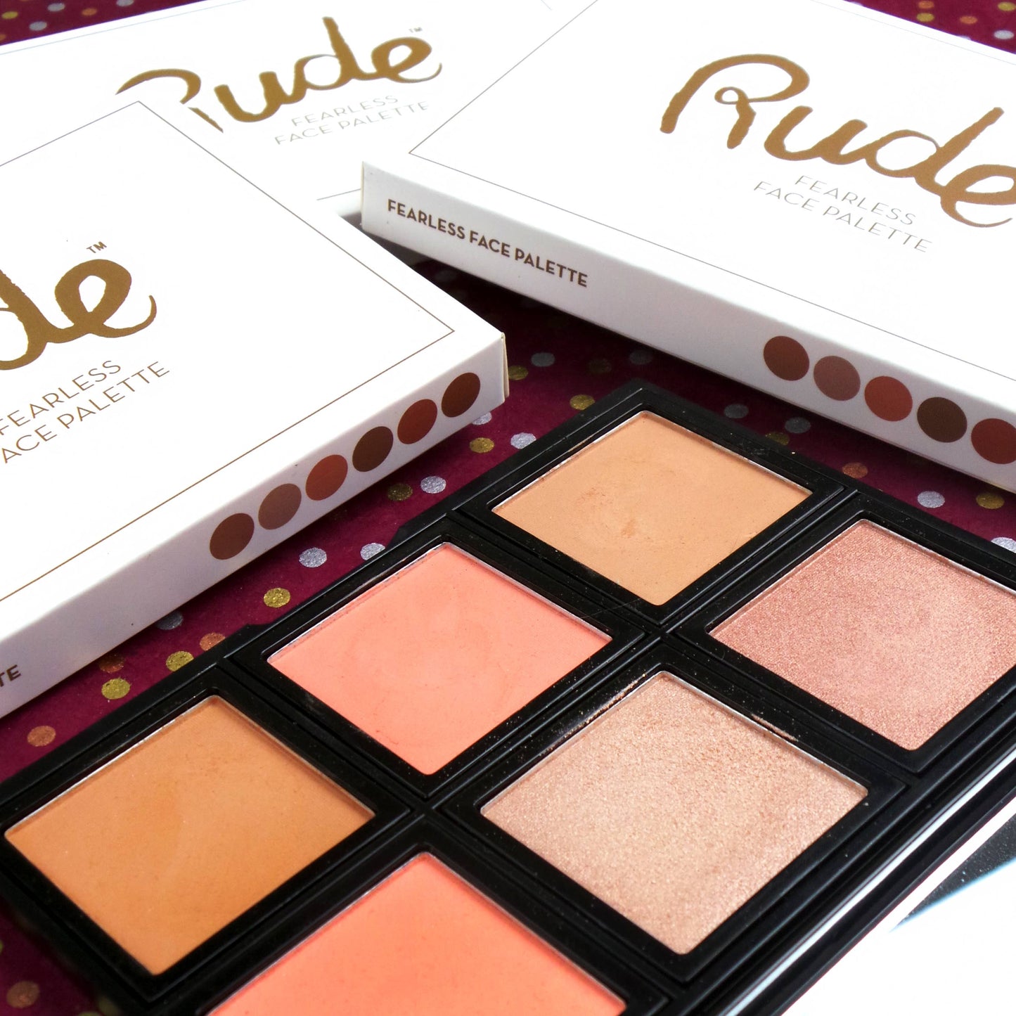 RUDE - Fearless Face Palette