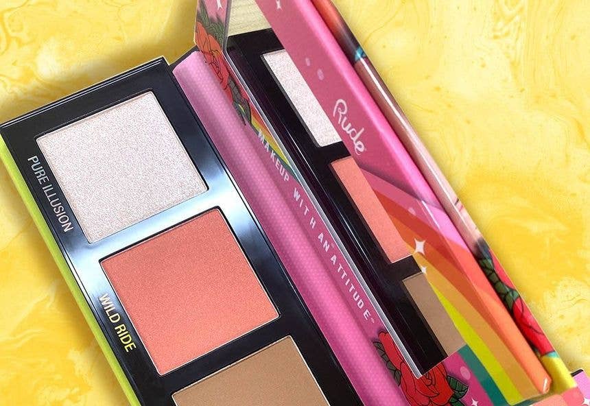 RUDE - NoFilter 3D Face Palette - Roses