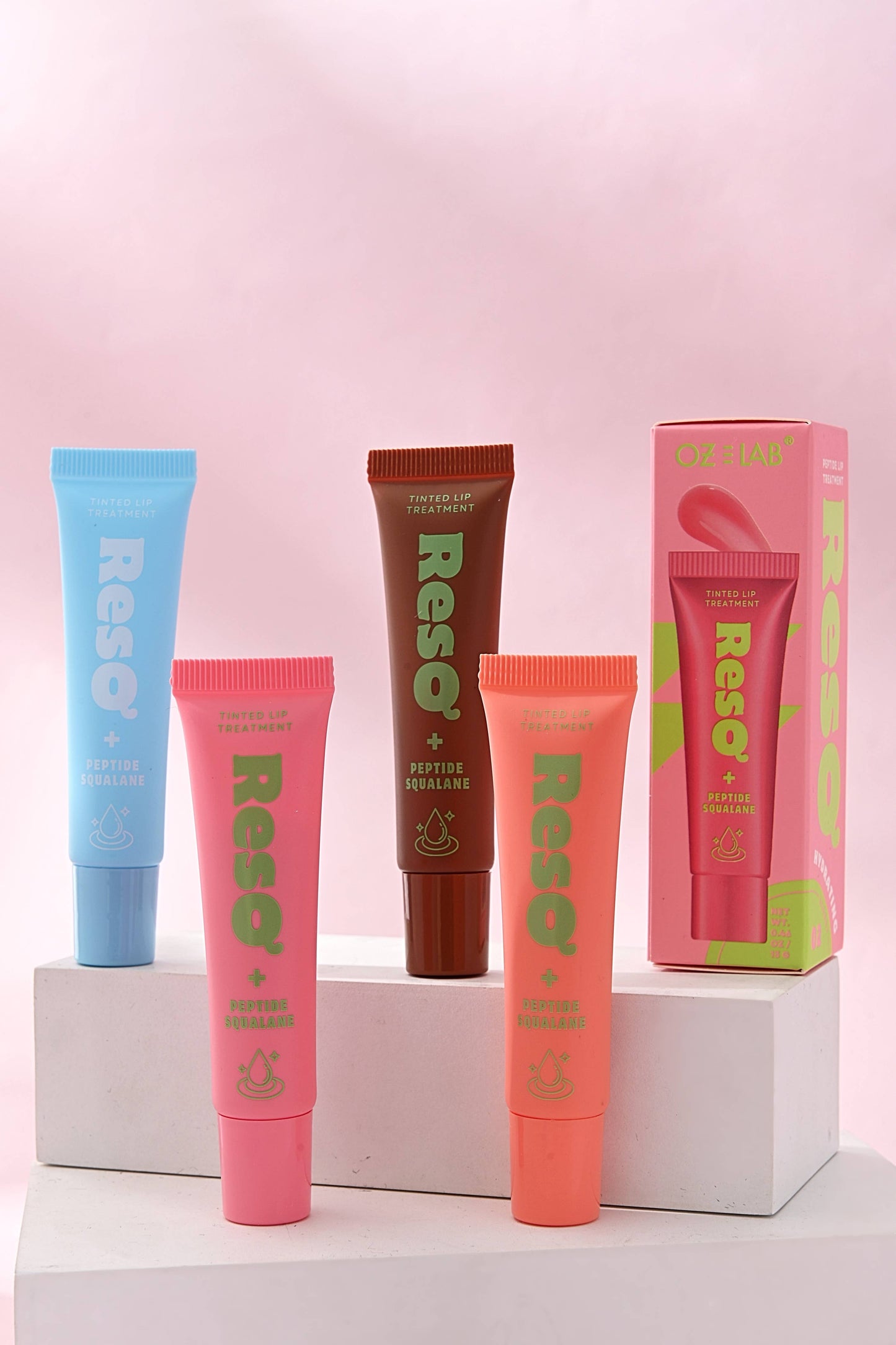OZ LAB BEAUTY - ResQ Tinted Lip Treatment and Peptide Lip Balm