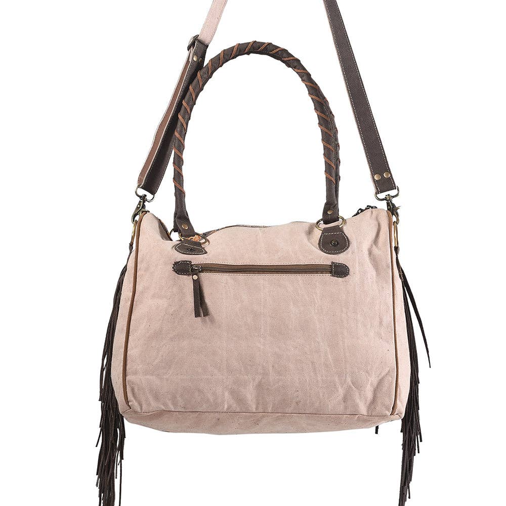 LC-KB253 Tote Upcycled Canvas Ladies Bag