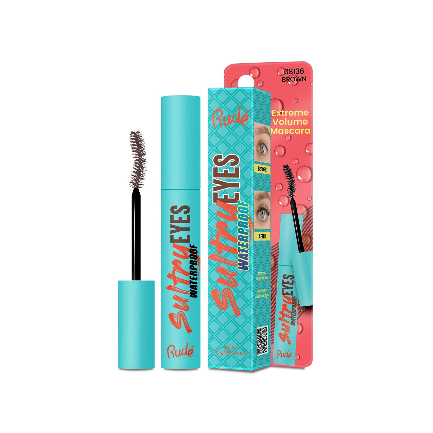RUDE - Sultry Eyes - Waterproof Mascara