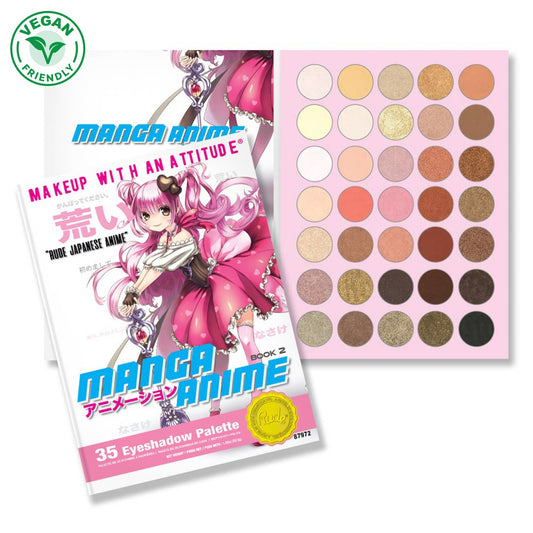 RUDE - Manga Anime Makeup 35 Eyeshadow Palette - Book 2