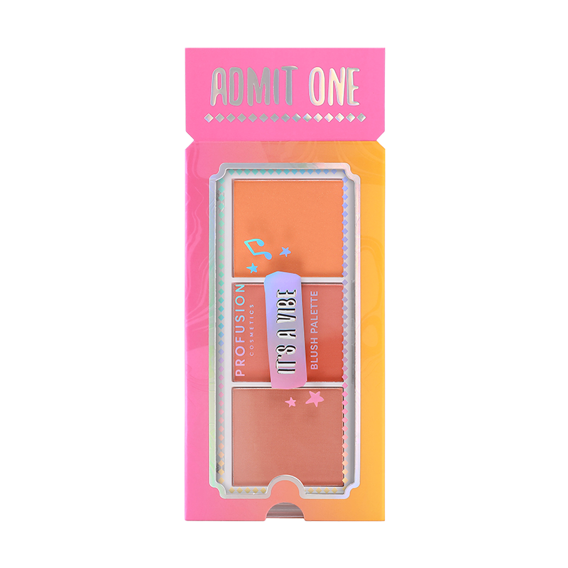 PROFUSION - It's a Vibe Admit One 3 Shade Blush Palette