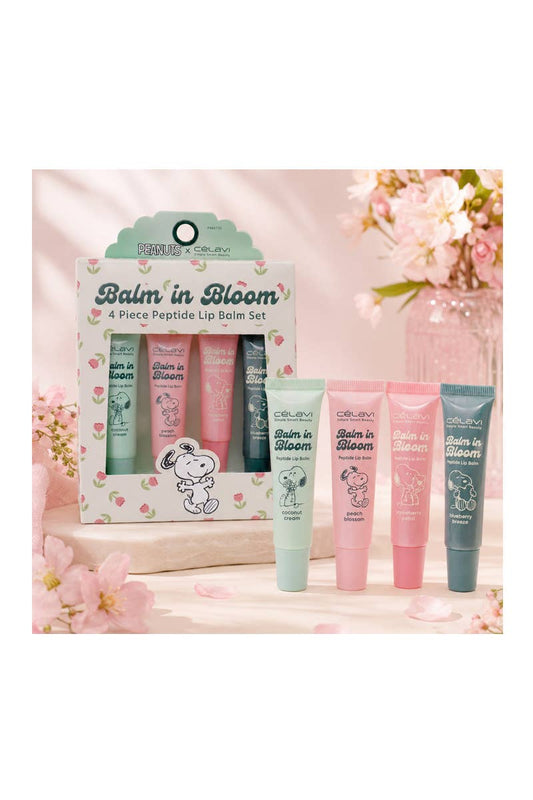CELAVI - Balm in Bloom 4 pc Peptide Lip Balm Set - 12