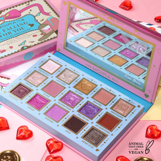 MOIRA - I'm Falling For you Pressed Pigment Palette