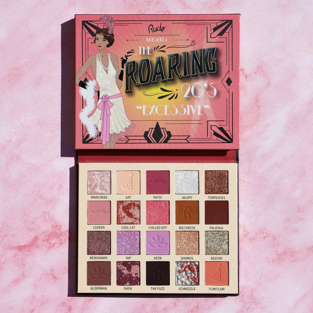 RUDE - The Roaring 20's Eyeshadow Palette - Excessive
