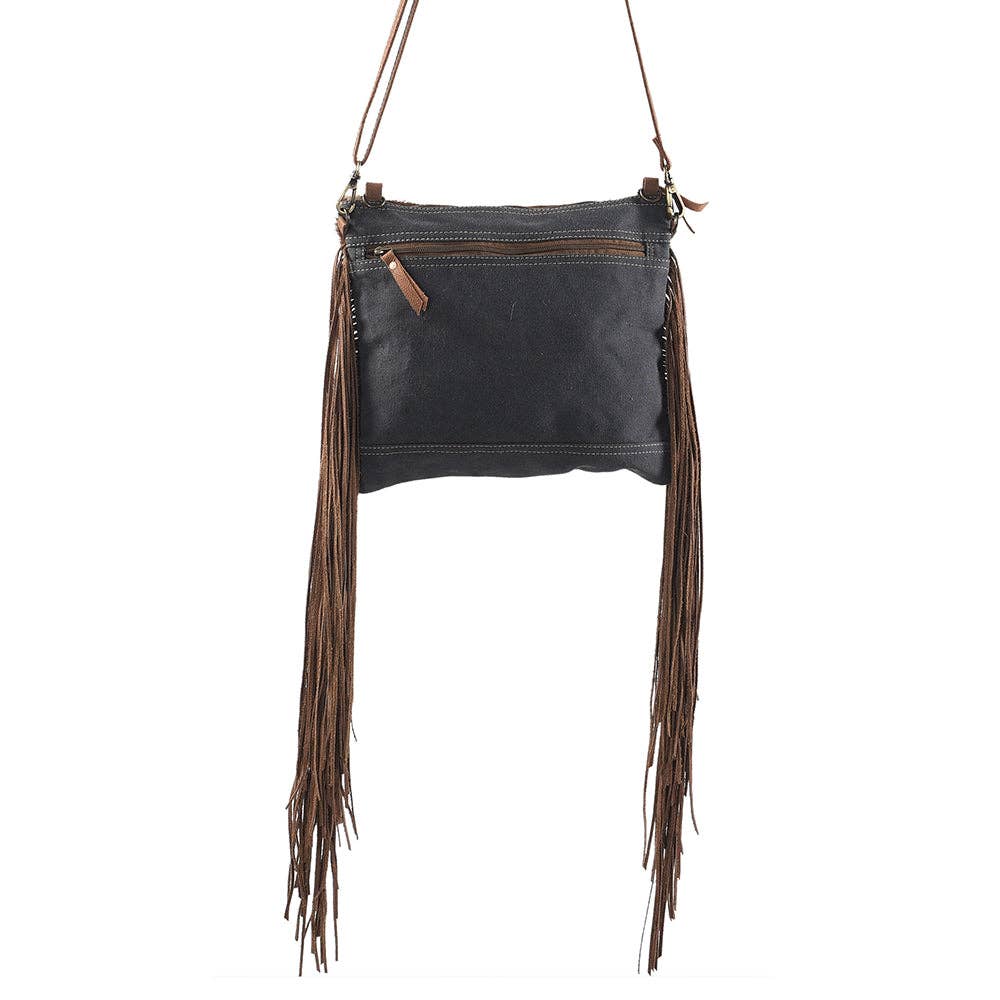 KB171 Crossbody Upcycled Canvas Ladies Bag