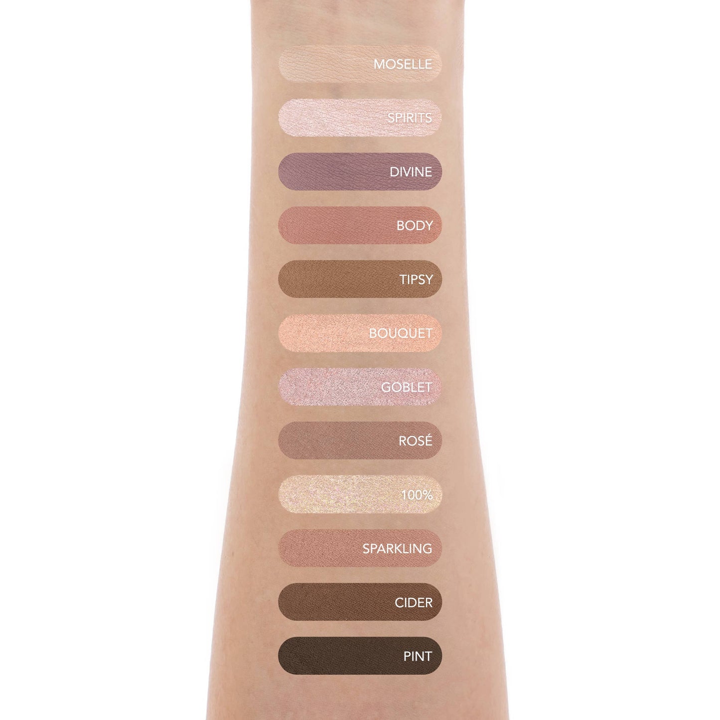 AMORUS - MAUVE CYCLE - 12 SHADE PRESSED PIGMENT PALETTE
