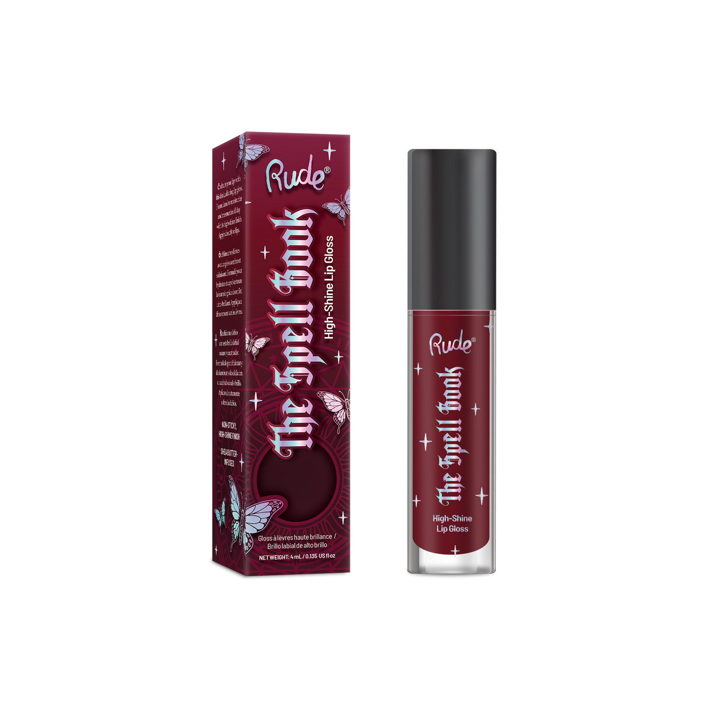 RUDE - The Spell Book High-Shine Lip Gloss