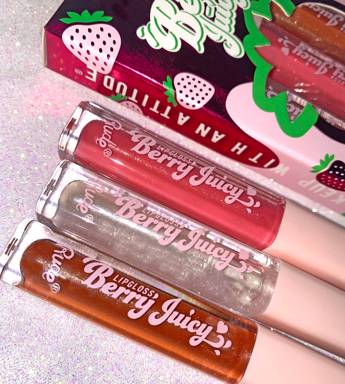RUDE - Berry Juicy Lip Gloss Set - Shimmer