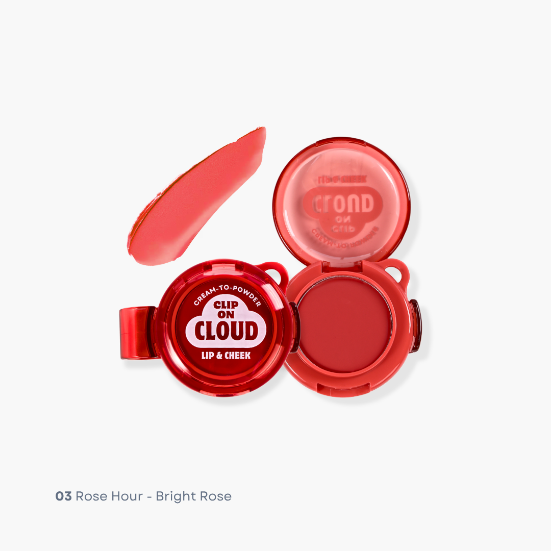 OZ LAB BEAUTY - Clip On Cloud Cream-to-Powder Blush for Lips & Cheek