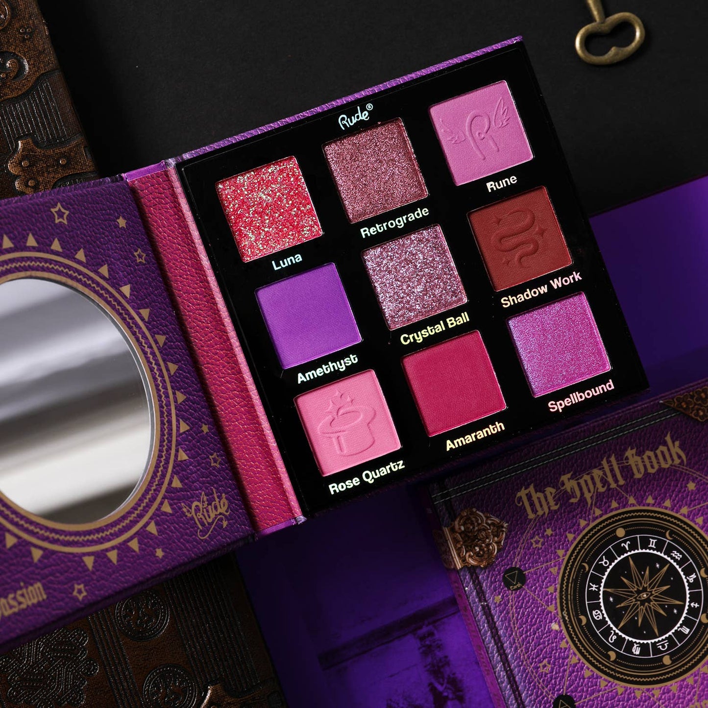 RUDE - The Spell Book Smooth and Blendable Eyeshadow Palette
