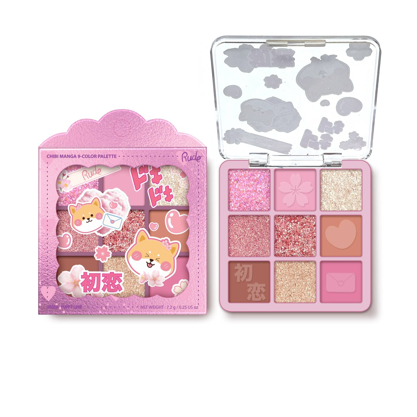 RUDE - Chibi Manga 9 Color Eyeshadow Palette