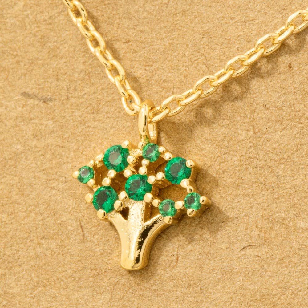 Mini Tree Pendant Necklace
