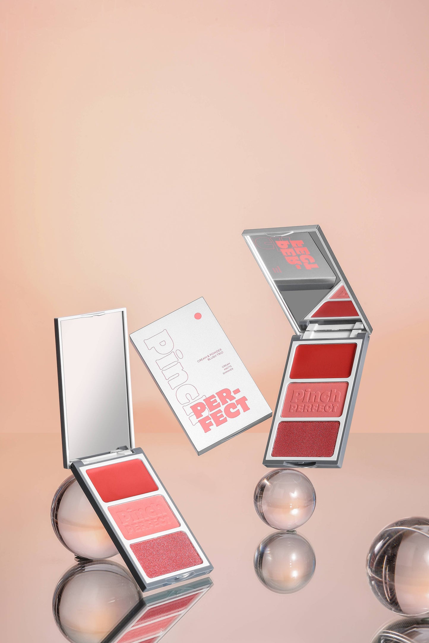 OZ LAB BEAUTY - Pinch Perfect - Cream & Powder Blush Trio - Version B