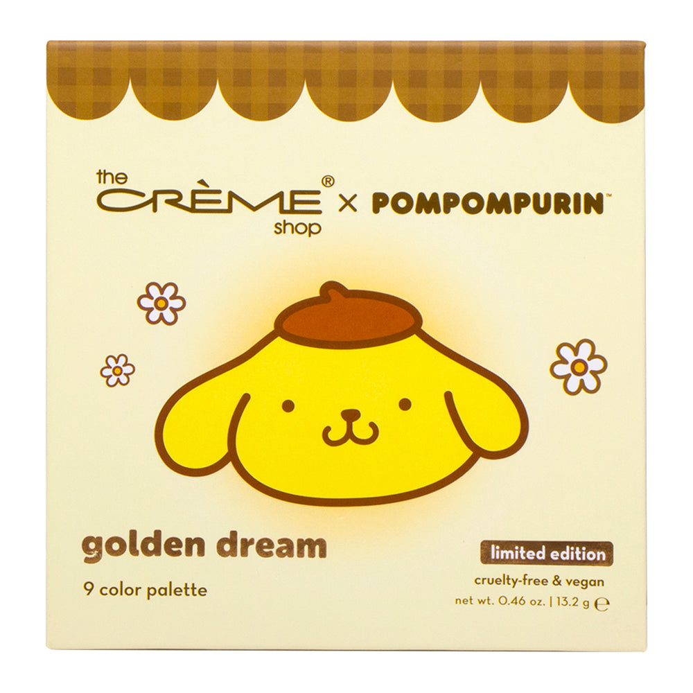 THE CRÈME SHOP - Pompompurin Golden Dream Eyeshadow Palette