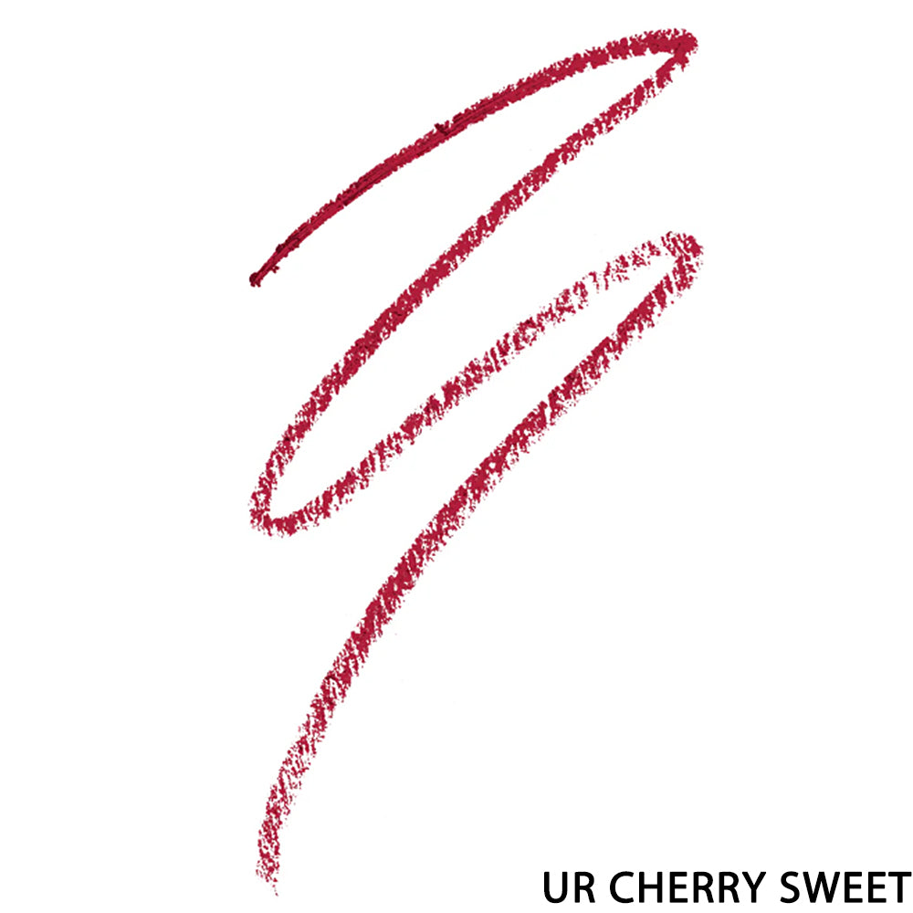 BEAUTY CREATIONS -  Wooden Lip Pencil 6Pc Set Wine